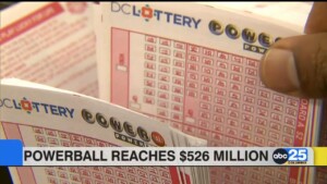 Powerball Reaches $526 Million
