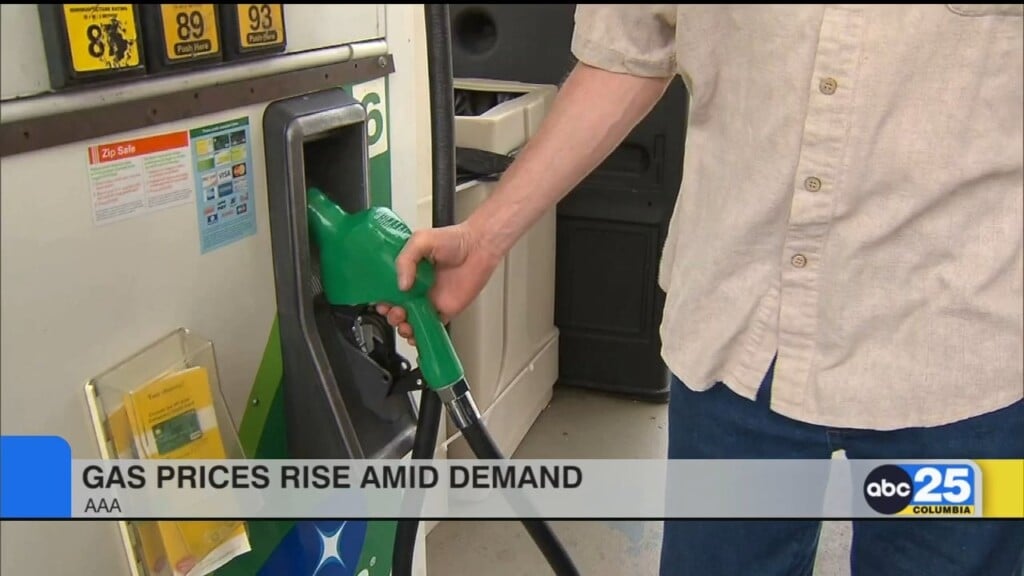 Aaa: Gas Prices Rise Amid Demand