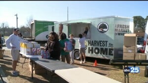 Mobile Market Provides Colony Apartment Residents With Food, Supplies
