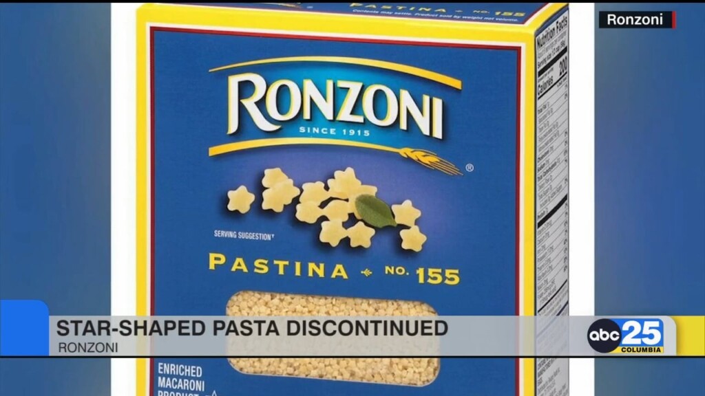Ronzoni Announces Star Shaped Pastina To Be Discontinued