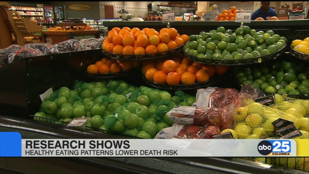 Research Shows Healthy Eating Patterns Lowers Death Risk