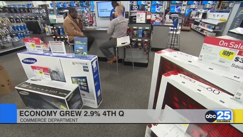 Economy Grew 2.9% In 4th Quarter