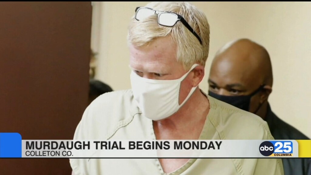Alex Murdaugh Trial Begins Monday