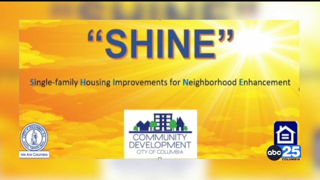 City Of Columbia Introduces Shine Home Improvement Program