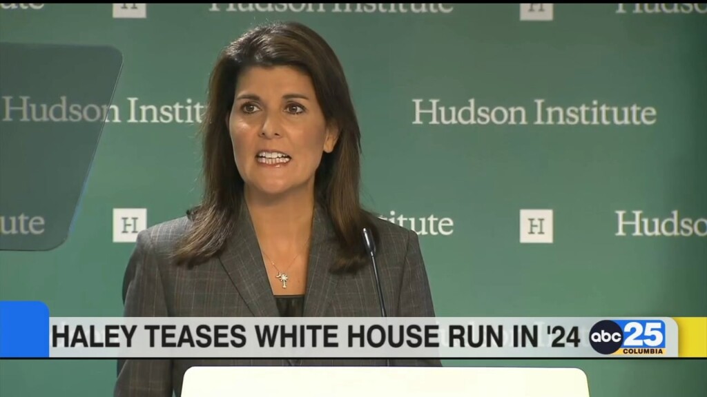 Nikki Haley Teases White House Run In 2024