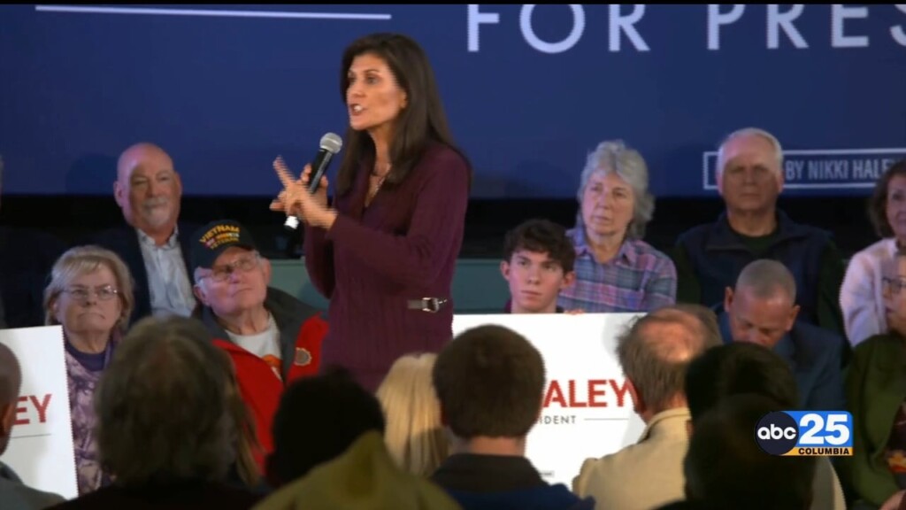 Nikki Haley Holds Town Hall Event In New Hampshire