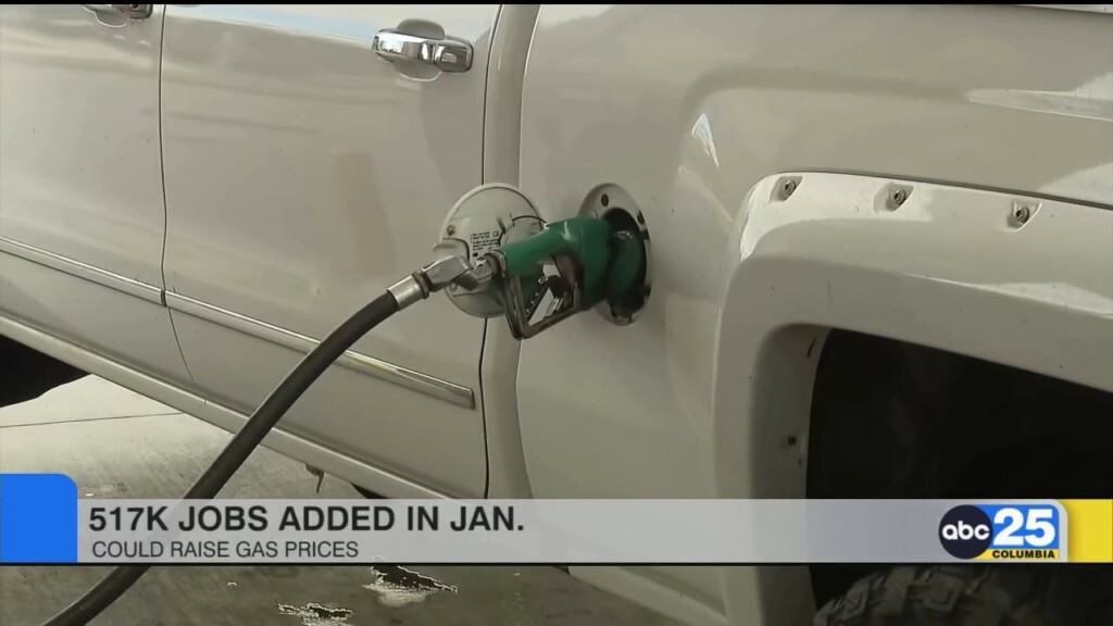 517k Jobs Added In Jan Can Raise Gas Prices