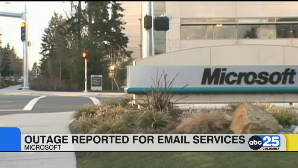 Outage Reported For Microsoft Email Services