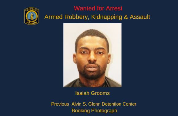 Alleged Accomplice To Armed Robbery Assault Wanted By Authorities Abc Columbia 0561