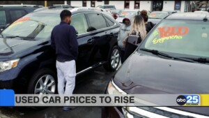 Used Car Prices To Rise