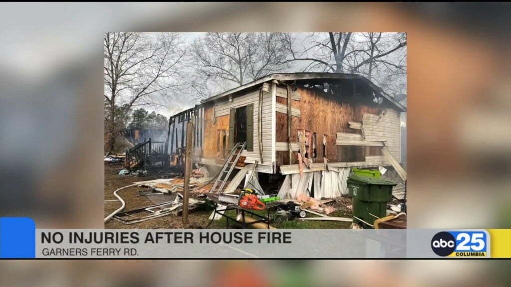 Firefighters: No Injuries After House Fire At Garners Ferry Rd.