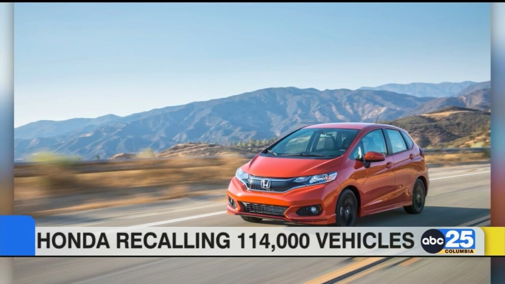 Honda Recalls Thousands Of Vehicles Due To Faulty Backup Camera