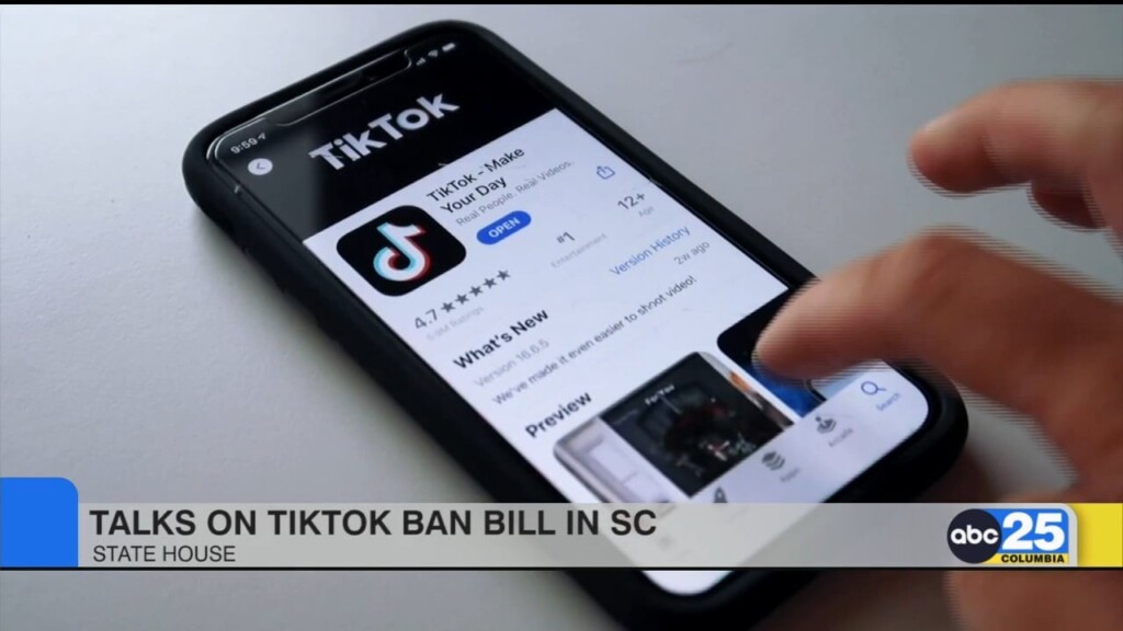 Sc Lawmakers Propose Tiktok Ban On Government Devices