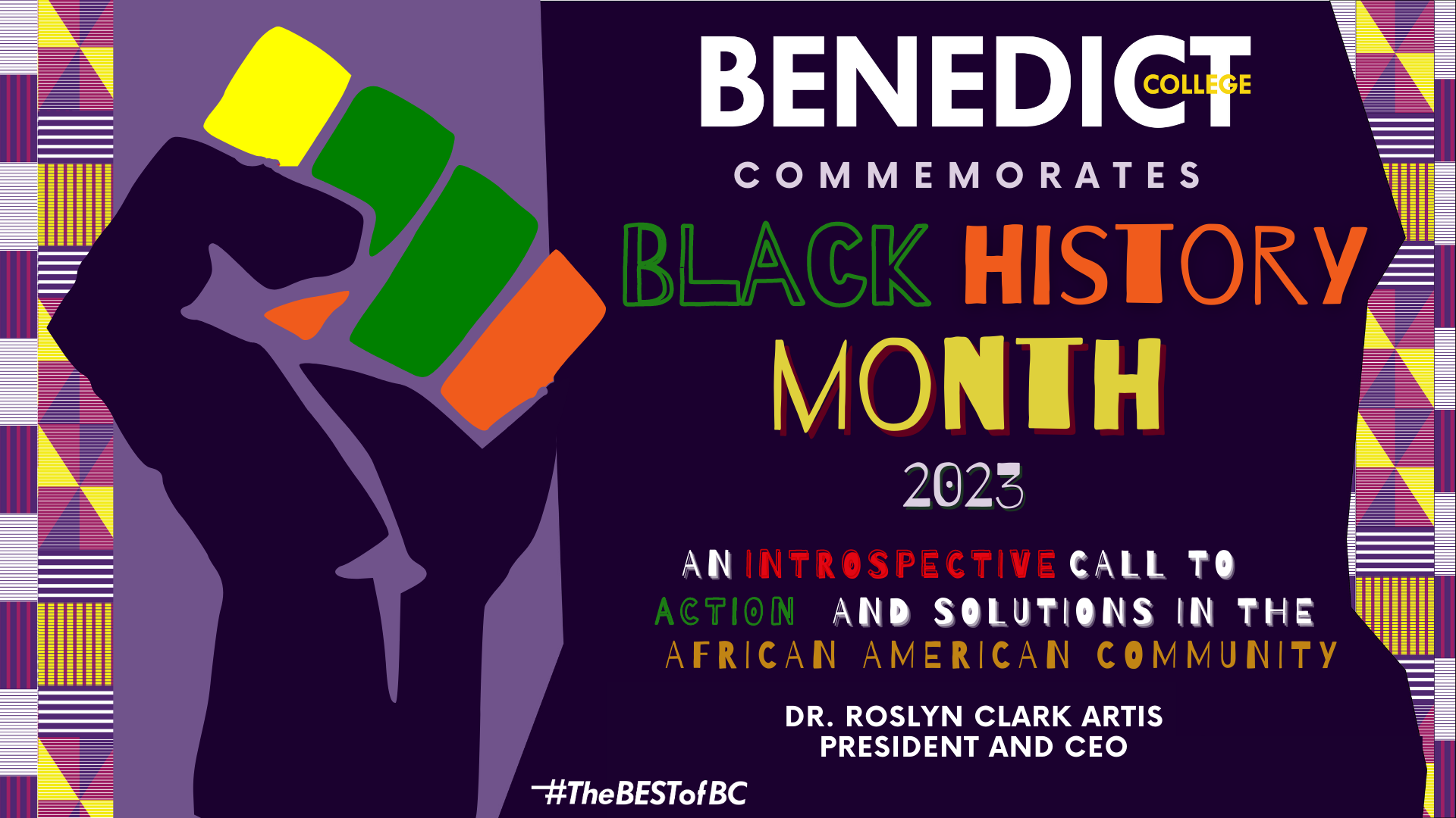 Benedict College Celebrates Black History Month 2023 Abc Columbia
