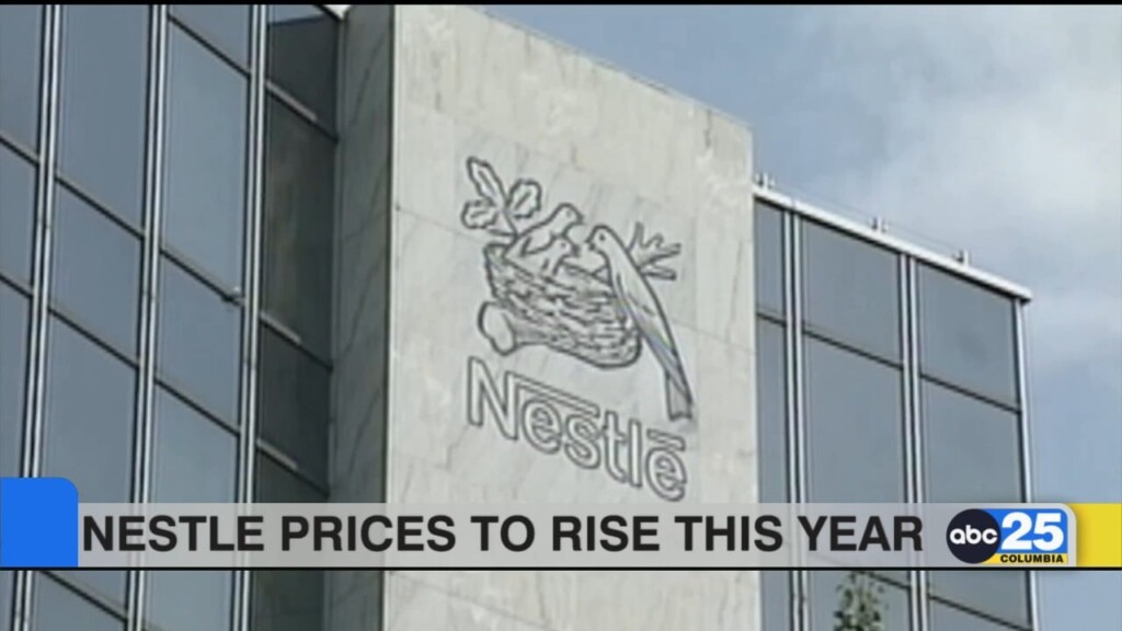 Nestle Prices To Rise This Year