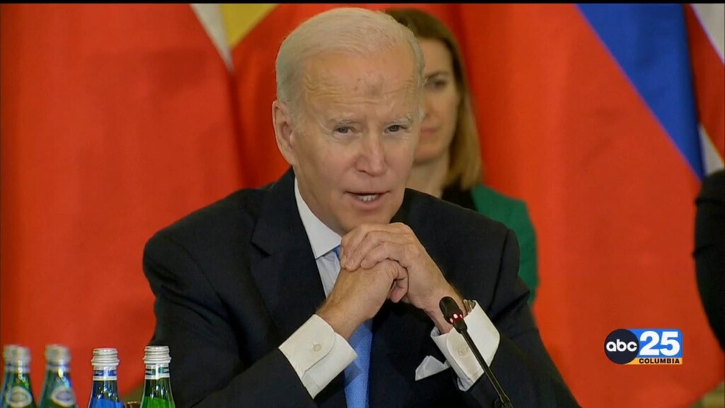 Biden Meets With Eastern European Nations, Pledges Support