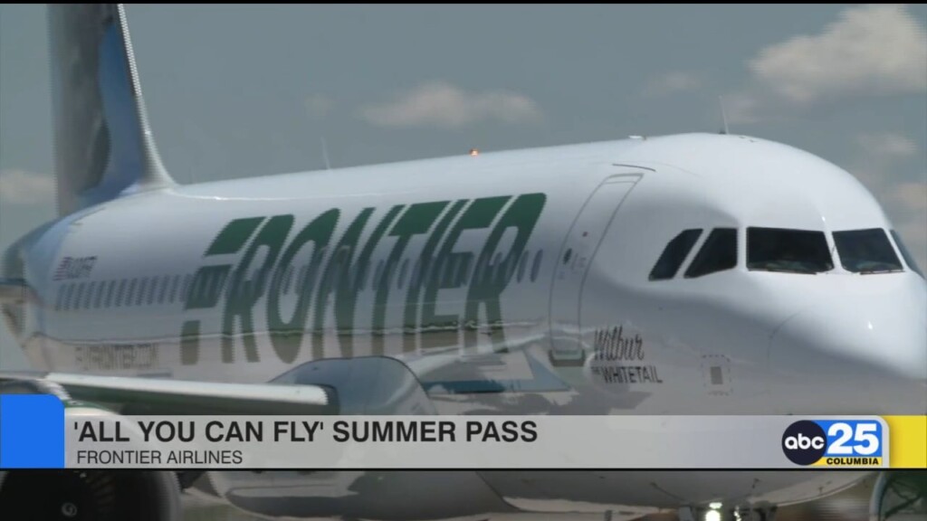 Frontier Airlines Offering 'all You Can Fly' Summer Pass