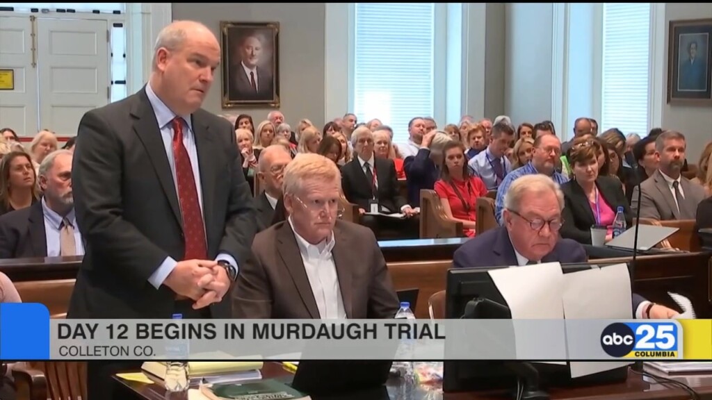 Day 12 Begins In Murdaugh Trial