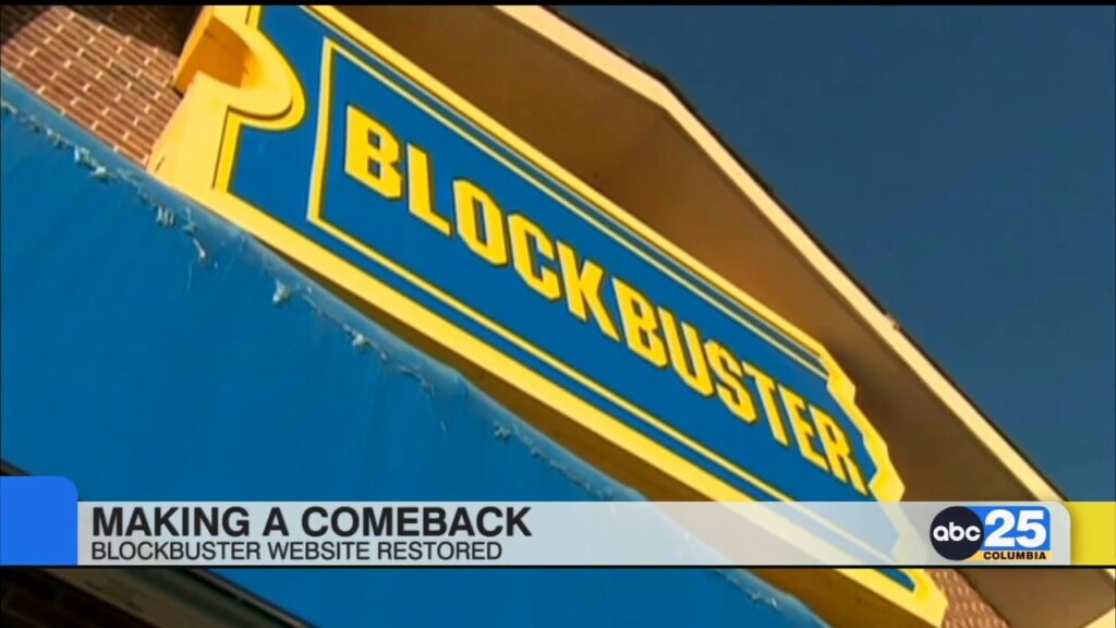 Blockbuster Website Restored