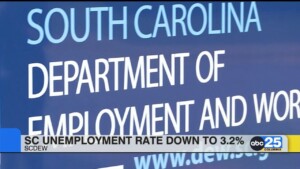 Scdew: Sc Unemployment Rate Down To 3.2%