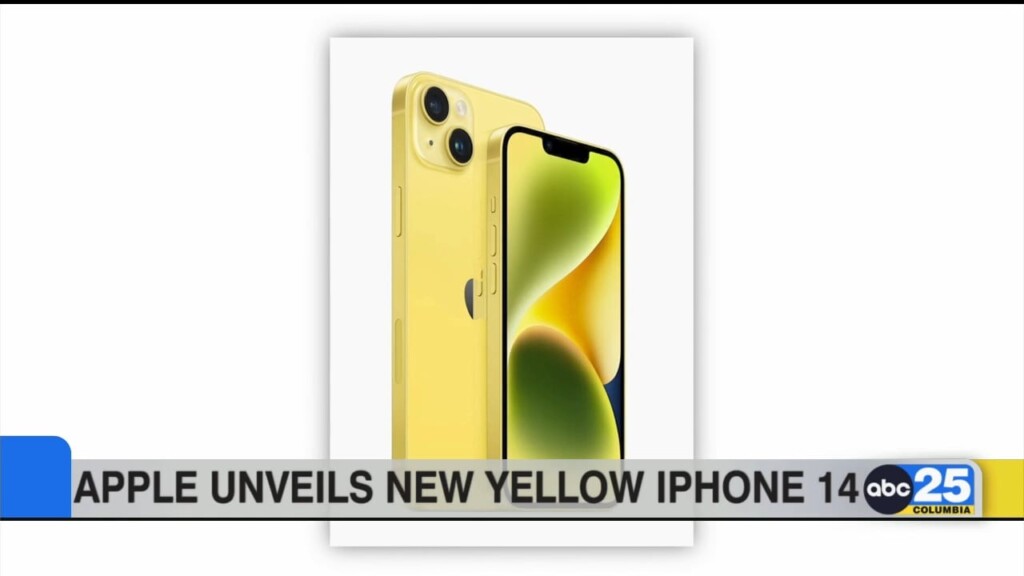 Apple Unveils New Yellow Iphone 14