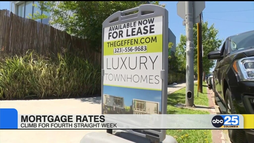 Mortgage Rates Climb For 4th Straight Week