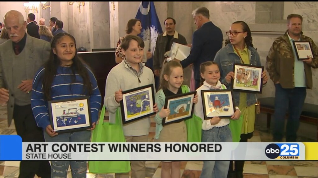 Palmetto Pride Honors Winners Of The 2023 Governor's Art Contest.