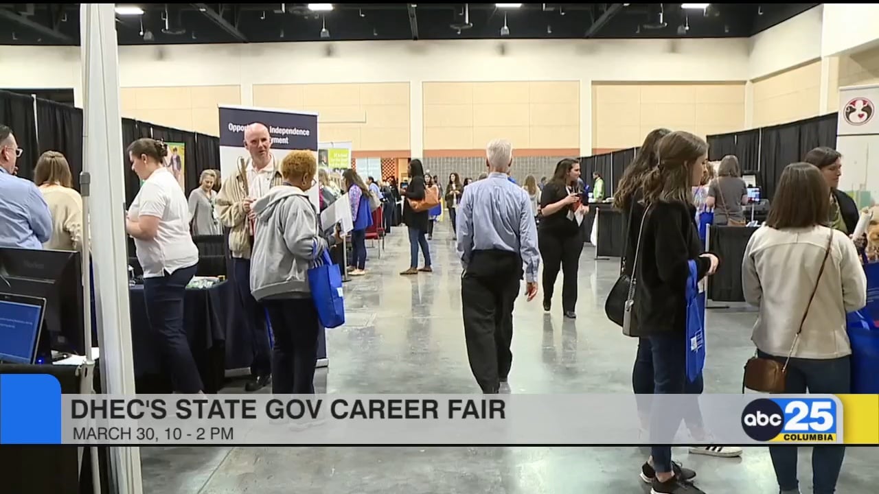 SC DHEC Hosting State Government Career Fair ABC Columbia