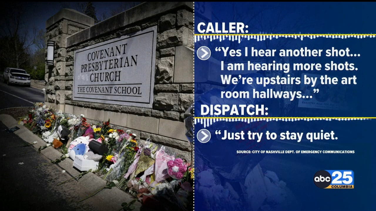 Nashville Police release 911 calls from shooting at Christian school ABC Columbia