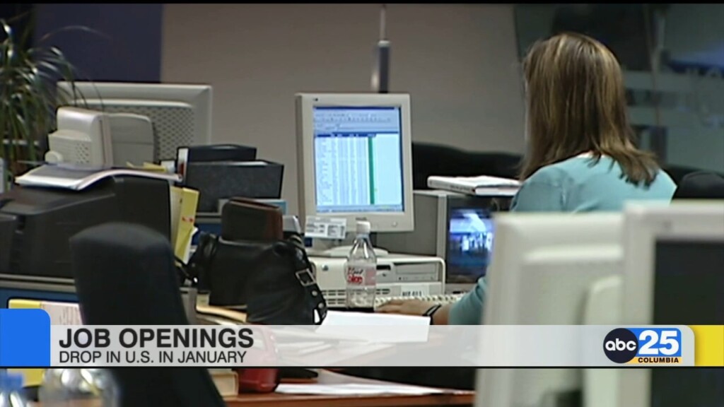 U.s. Job Openings Drop In January