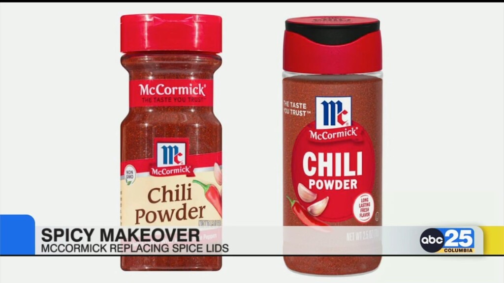 Mccormick Getting First Makeover In 40 Years With New Spice Lids