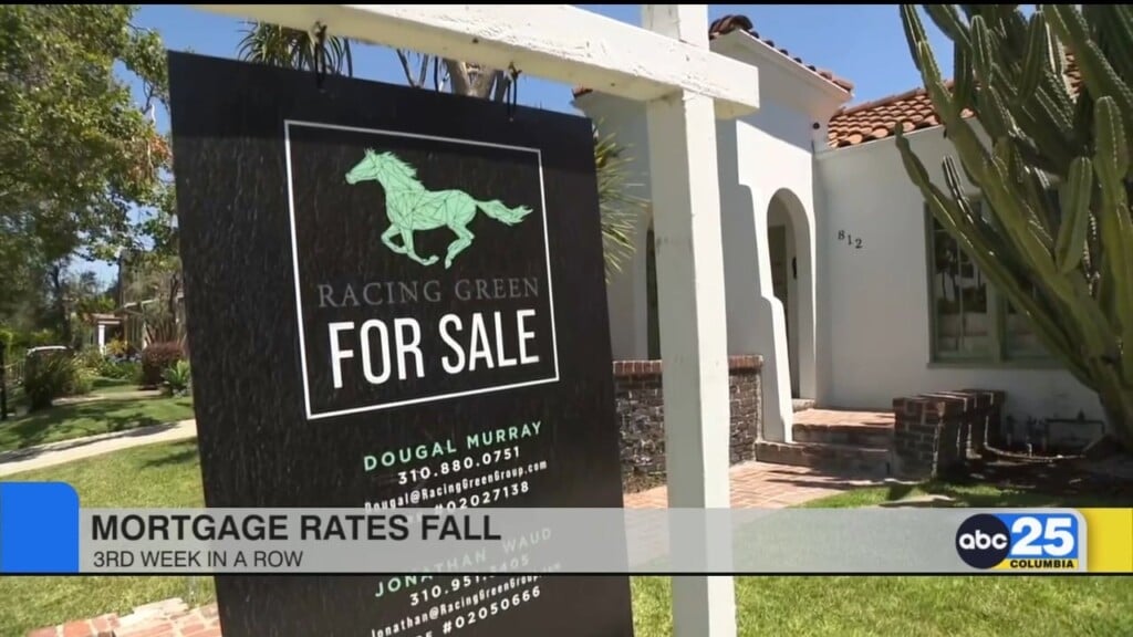 Mortgage Rates Fall 3rd Week In A Row