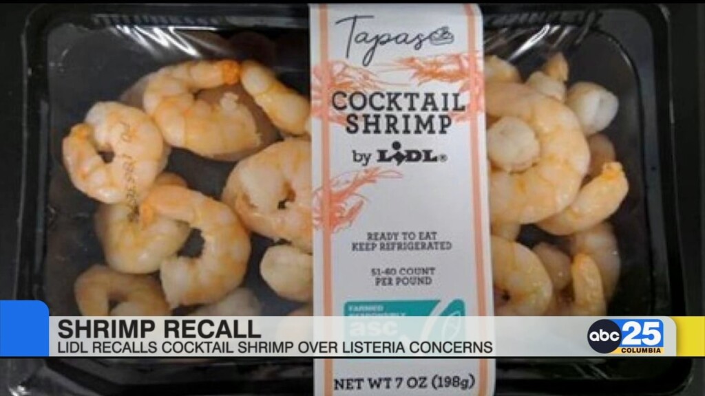 Lidl Recalls Cocktail Shrimp Over Listeria Concerns