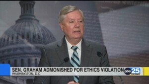 Senator Graham Admonished For Ethics Violation
