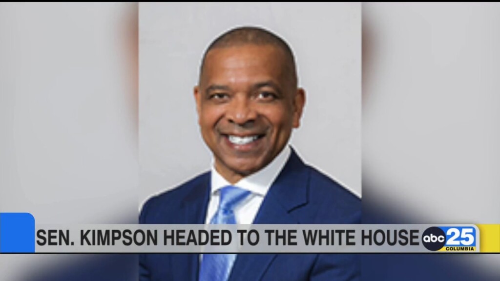 Senator Kimpson Headed To The White House