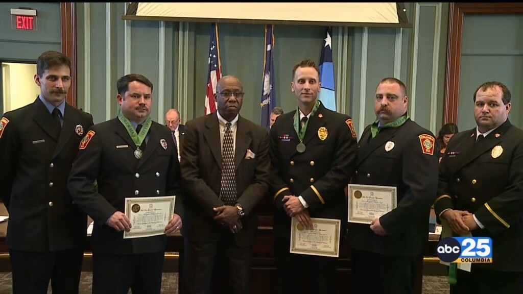 Columbia Fire Honored