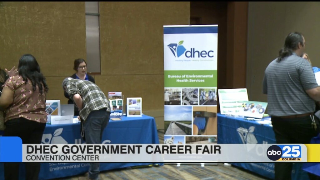 Dhec Hosts Government Career Fair