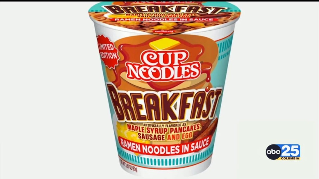 Breakfast Flavored Ramen Noodles Available Now In Stores