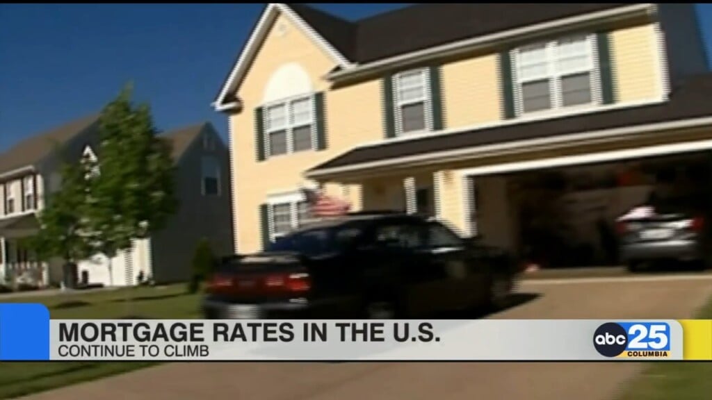 Mortgage Rates In The U.s. Continue To Rise