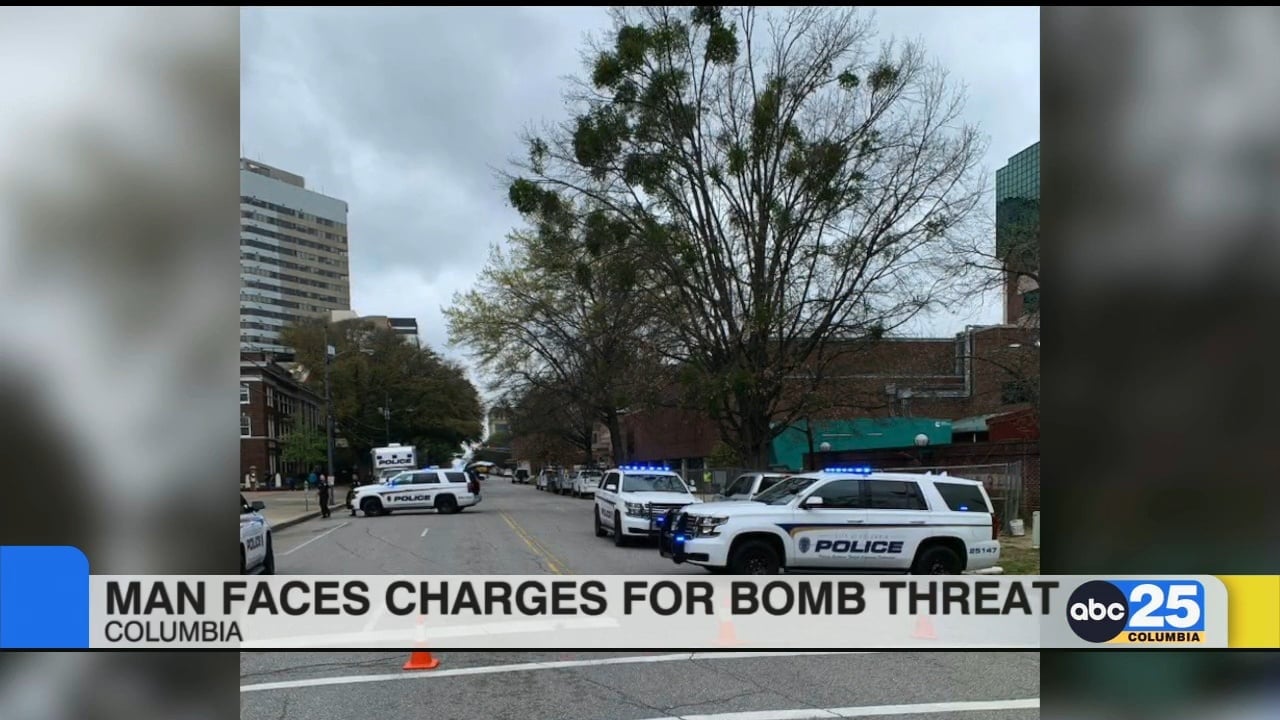 Man faces charges for Columbia parking garage bomb threat - ABC Columbia