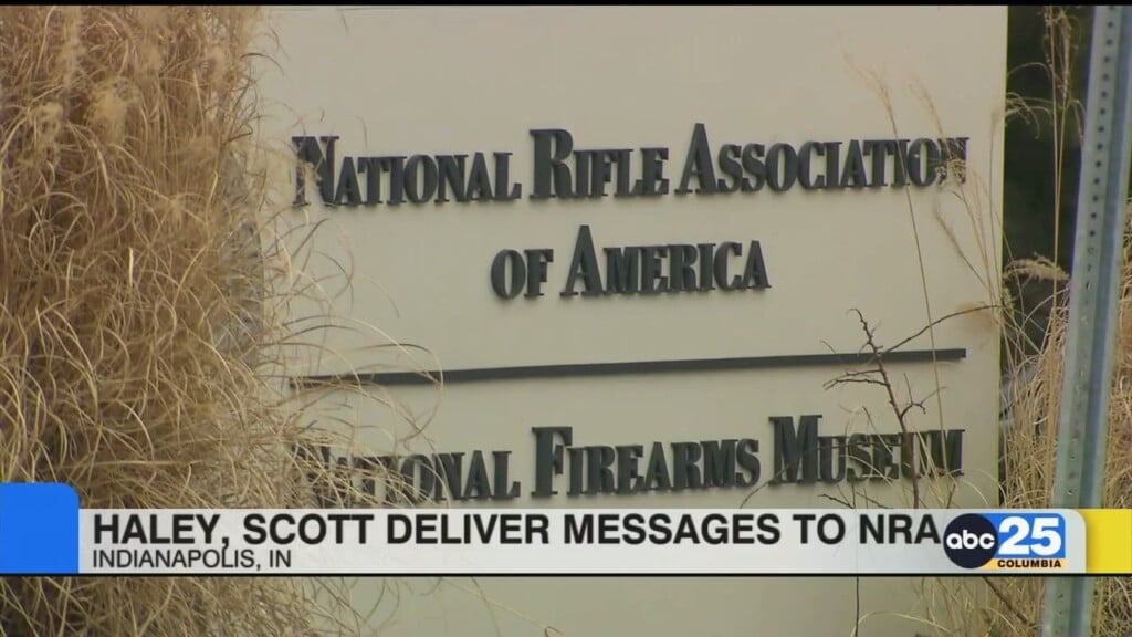 Haley, Scott To Deliver Messages At Nra Convention