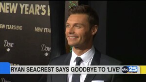 Ryan Seacrest Says Goodbye To Live!