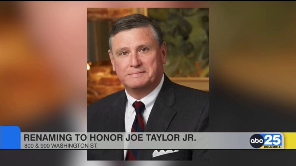 Streets Renamed To Honor Joe Taylor Jr.