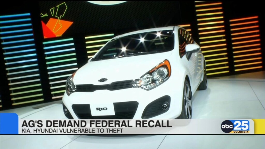 Ag’s Demand Federal Recall Kia, Hyundai Vulnerable To Theft