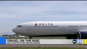 Travel On The Rise: Delta Reports Record Bookings