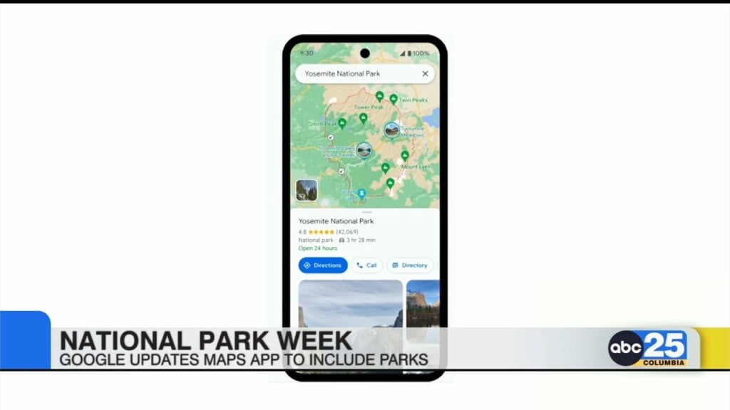 Google Updates Maps App To Include Parks