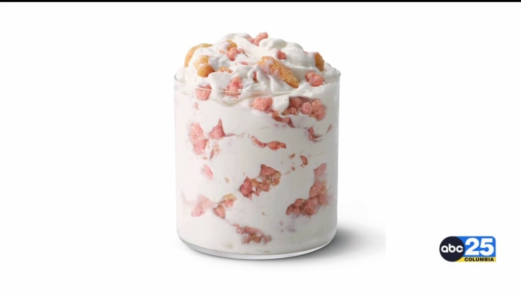 New Strawberry Mcflurry Available Wednesday