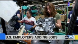 U.s. Employers Adding Jobs