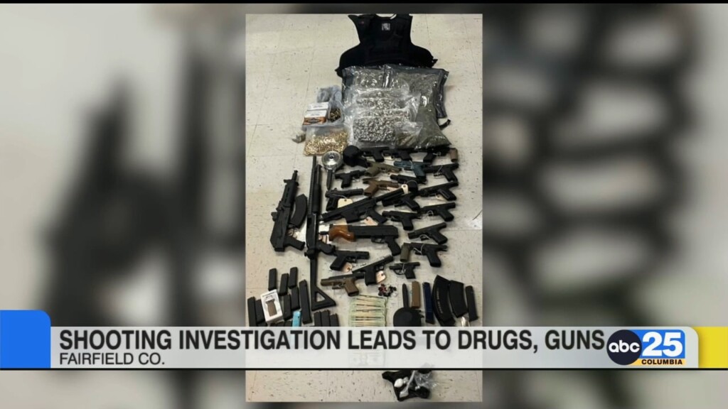 Shooting Investigation Leads To Drugs, Guns Confiscation