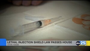 Lethal Injection Shield Law Passes House